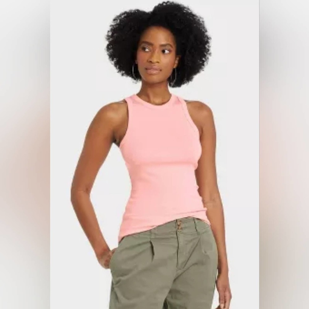 A New Day Ribbed Tank Top Lot of 2 Women XS Extra Small
